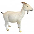 Statue chèvre blanche en résine - 80 cm