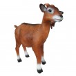 Statue chèvre en résine marron XXL 80 cm