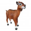 Statue chèvre marron en résine - 80 cm
