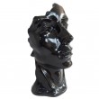 Statue visage résine noir FEMME 50 cm