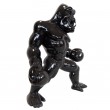 Statue boxeur en résine Donkey Kong gorille singe noir 50 cm
