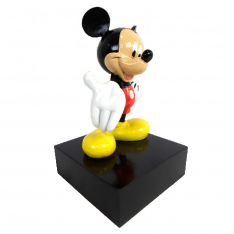 Statue en résine Mickey en habits 30 cm