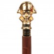 CANNE de marche pommeau Napoléon Bonaparte doré 95 cm