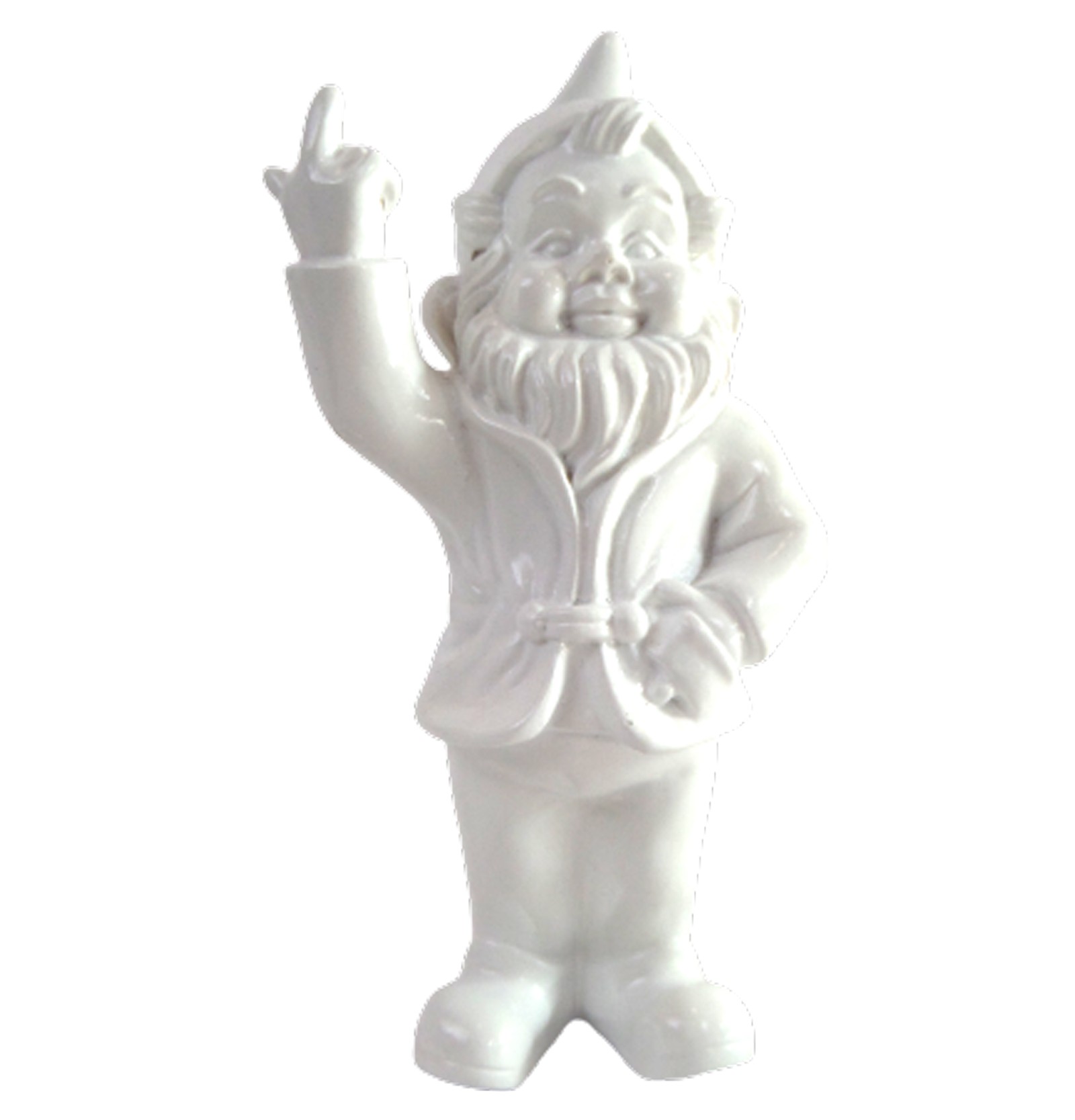 Statue De Surf Nain - Décoration De Jardin En Résine - Couple Mâle Et Femelle - Blanc 17x14 Cm