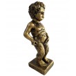Statue en résine doré antique le célèbre Manneken-Pis 15 cm