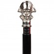 CANNE de marche pommeau Napoléon argent 95 cm