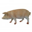 Statue en résine cochon couleur naturelle - 80 cm