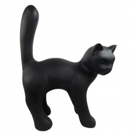 Statuette Chat en Résine Rose - Douceur et Positivité pour Votre Maison  Modèle Chat assis