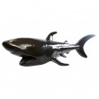 Statue en résine requin squale noir 130 cm