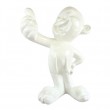 Statue enfant pouce en résine blanche 75 cm
