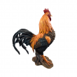 Statue coq en résine 50 cm – figurine réaliste et déco pour intérieur ou jardin - 1