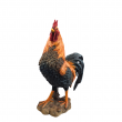 Statue coq en résine 50 cm – figurine réaliste et déco pour intérieur ou jardin - 2