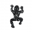 Statue Spiderman noire en résine 86 cm – à poser ou fixer au mur - 7