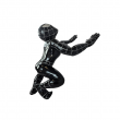 Statue Spiderman noire en résine 86 cm – à poser ou fixer au mur - 9