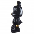 Statue Ours en Résine Noir et Or 81 cm - 3