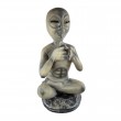 Statue extraterrestre en résine 100 cm – Déco insolite - 1