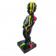 Statue Manneken Pis en Résine 35 cm – Style Pop Art Multicolore - 2
