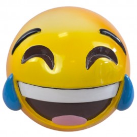Statue Smiley emoji en Résine Riant aux Larmes – 29 cm