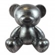 Statue Ours en Résine Aspect Métal – 35 cm - 2