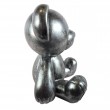 Statue Ours en Résine Aspect Métal – 35 cm - 4