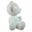 Statue Ours en Résine Blanche – 35 cm - 4