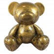 Statue Ours en Résine Doré Antique – 35 cm - 1