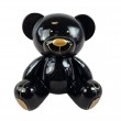 Statue Ours en Résine Noir & Or – 35 cm - 2