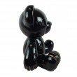 Statue Ours en Résine Noir & Or – 35 cm - 4
