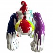 Statue gorille Donkey Kong 96 cm – résine multicolore déco pop art - 2