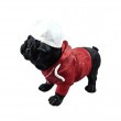 Statue en résine 22 cm – Bouledogue français streetwear - 3