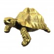 Statue en résine 40 cm – Tortue dorée décorative XXL - 3