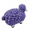 Statue Mouton Résine Violet 23cm Tête Blanche Déco Jardin - 3