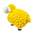 Statue Mouton Résine Jaune 23cm Déco Jardin Intérieur Lumineux - 3
