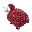 Statue Mouton Résine Bordeaux 23cm Déco Jardin Intérieur - 4