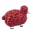 Statue Mouton Résine Bordeaux 23cm Déco Jardin Intérieur - 5