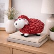 Statue Mouton Résine Bordeaux 23cm Déco Jardin Intérieur - 7