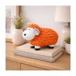 Statue Mouton Résine Orange 23cm Déco Jardin Intérieur Vif - 6