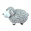 Statue Mouton Résine Argenté 23cm Déco Jardin Intérieur - 1