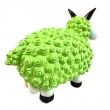 Statue Mouton Résine Vert Tête Blanche Cornes Noires Droites 23 cm - 4