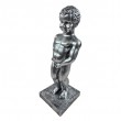 Figurine Manneken Pis décorative résine acier 35 cm - 2
