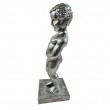 Figurine Manneken Pis décorative résine acier 35 cm - 3
