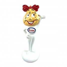 Figurine décorative résine style vintage station-service 34 cm