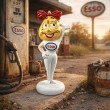 Figurine décorative résine style vintage station-service 34 cm - 6