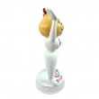 Statue esso femme goutte résine vintage station rétro 24 cm - 3