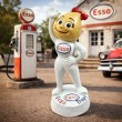 Statue esso femme goutte résine vintage station rétro 24 cm - 6