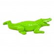 Statue en résine crocodile vert anis brillant 42 cm - 5