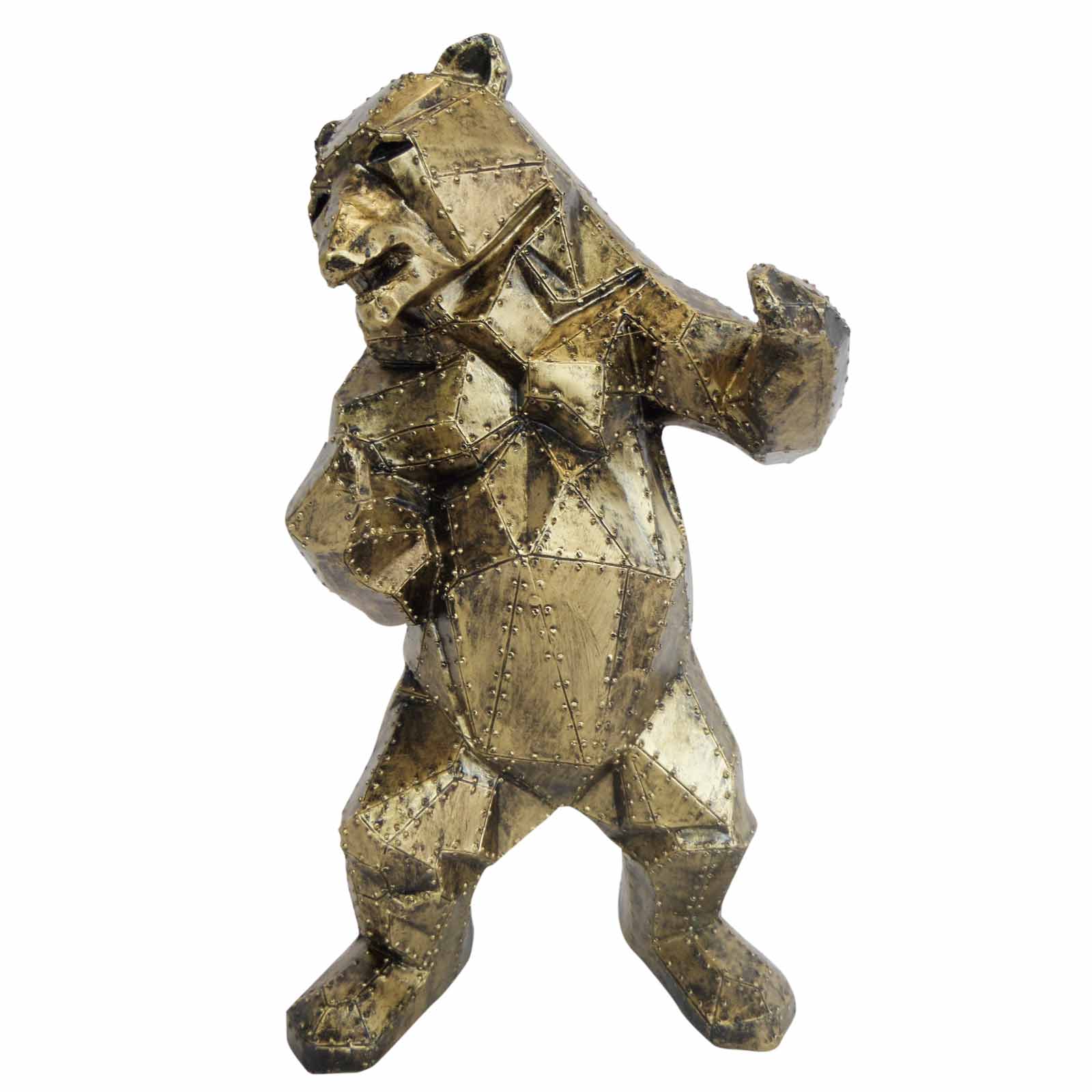 ours rivet antique statue resine