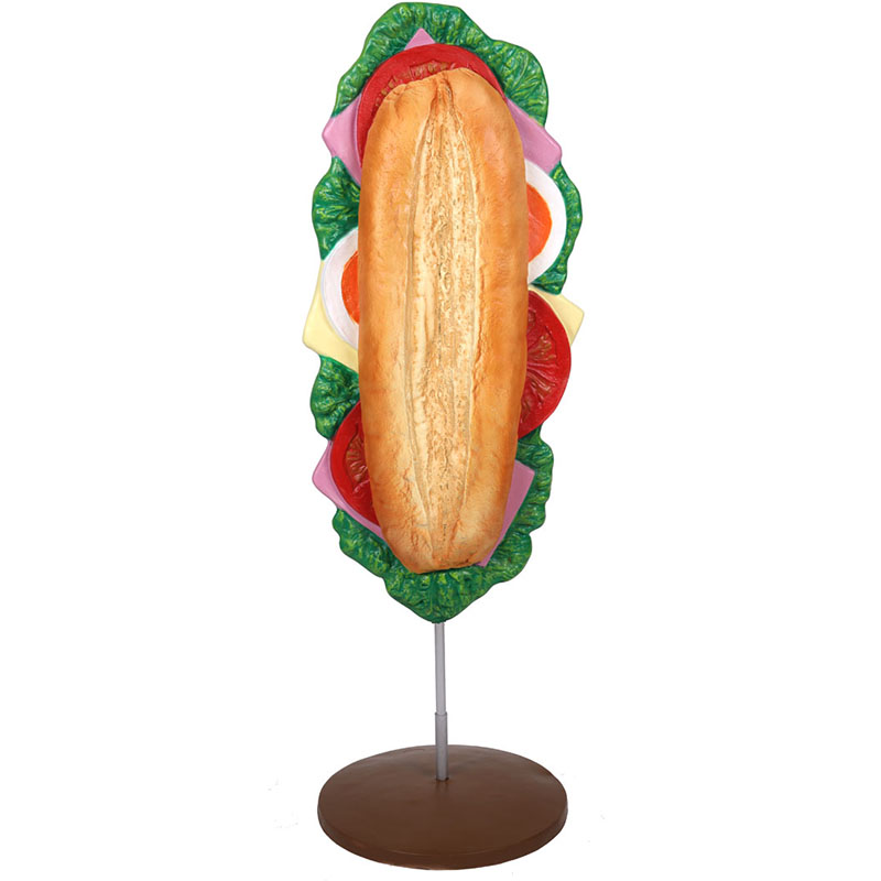 sandwich resine sur pied stop trottoir