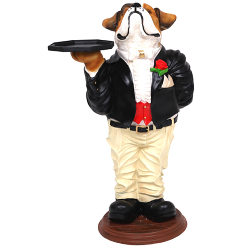 chien plateau stop trottoire resine