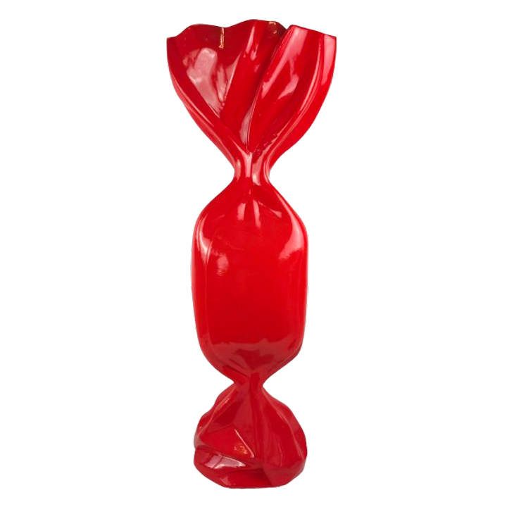 bonbon rouge resine stop trottoir